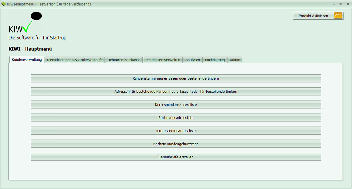 portfolio screenshot - Startup Accounting Software